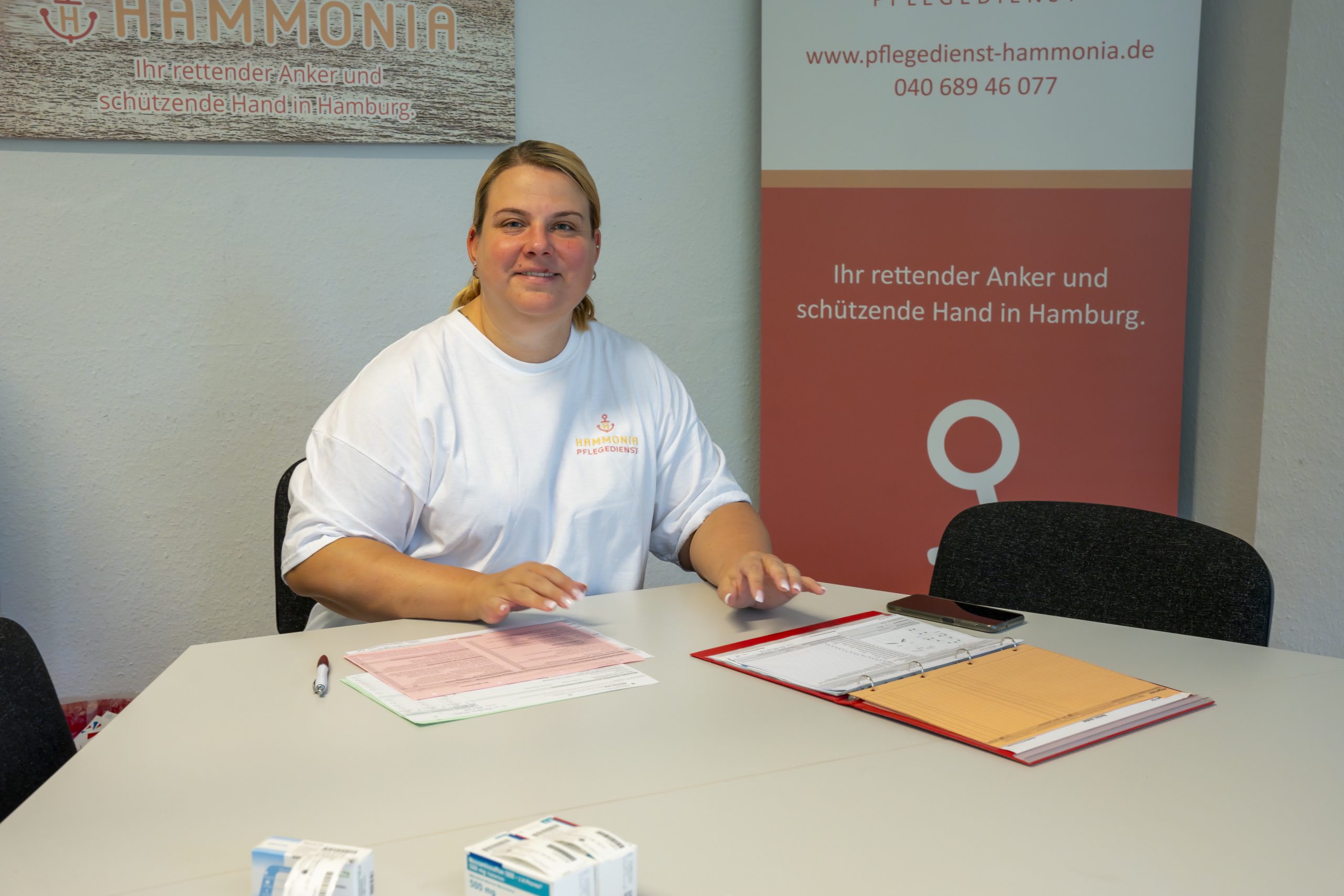 Pflegealltag beim Pflegedienst Hammonia in Hamburg-Dulsberg